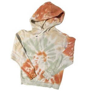 Feat Clothing Blanket Blend Tie Dye Hoodie Size Medium Super Soft Lounge Relax